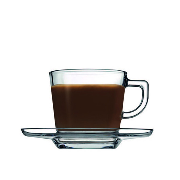 Koupa kai Piataki Cappuccino ''CARRE'' Gyalina 215ml F13.7x8cm SP95307G6 Espiel