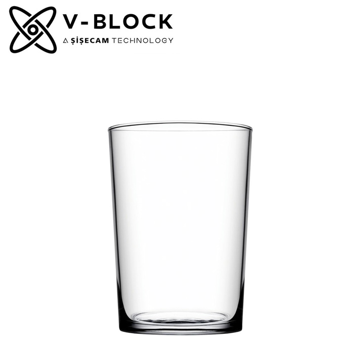 Ποτήρι Μπύρας New Bistro V-Block Tempered 510cc H:12.05cm D:8.8cm SPV42250K6 Espiel Potiri Buras New Bistro V-Block Tempered 510cc H:12.05cm D:8.8cm SPV42250K6 Espiel