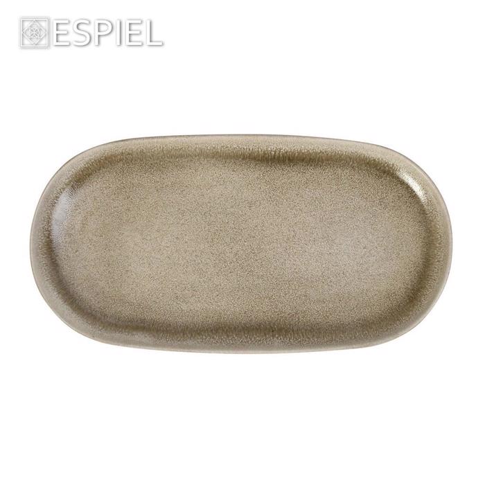 Piatela Obal ''NOAH'' Bez Stoneware 34x18x2.5cm TAP107K1 Espiel