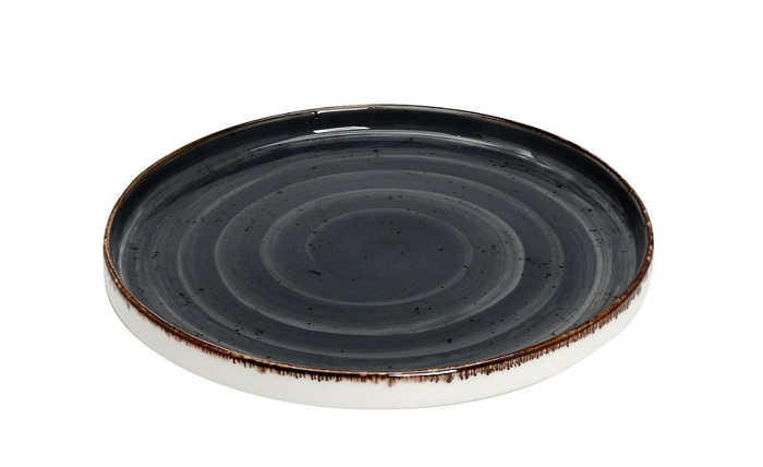 Πιάτο Ρηχό Πορσελάνης Γκρι Φ26X1.5cm TLG131K6 Espiel Piato Rixo Porselanis Ggri F26X1.5cm TLG131K6 Espiel
