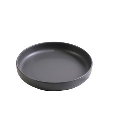 Πιάτο Βαθύ Ζυμαρικών ''TERRA MATT'' Πορσελάνης Μαύρο Φ24x4.5cm TLM141K6 Espiel