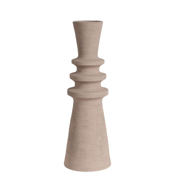 Βάζο Κεραμικό Μπεζ Φ17.8x52.8cm TOF311 Espiel