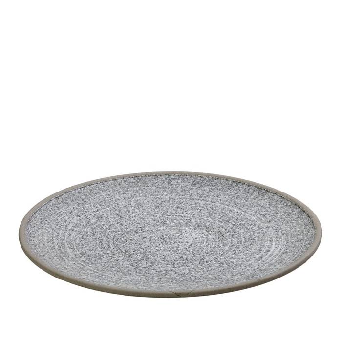 Piato Rixo ''CORSICA'' Stoneware Ggri F29.2x2.1cm VRA103K4 Espiel