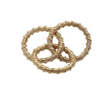 Δαχτυλίδι Πετσέτας Μεταλλικό Διάμετρο 6cm YRA108K6 Espiel