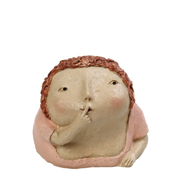 Espiel Γυναικεία Φιγούρα Πολυρεζ. Ροζ 11.3εκ ZAX201