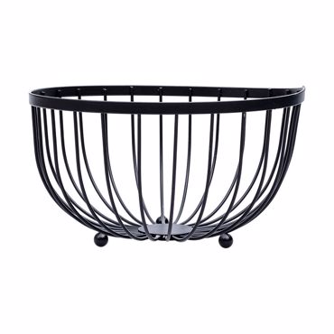 Estia Φρουτιέρα μαύρη 25x25x13,2 ΕΚ 01-1407 