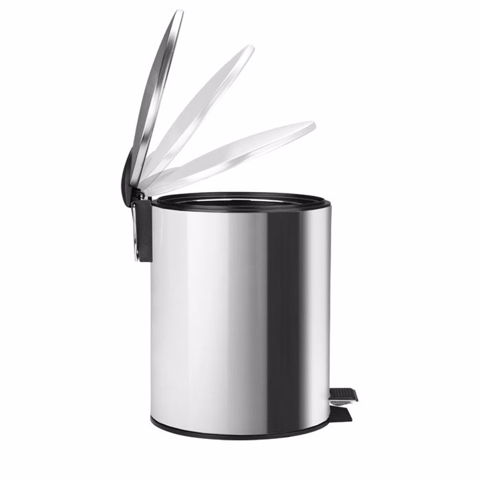 Estia Χαρτοδοχείο Classic 5lt Inox ματ 26x20x28ΕΚ 02-0059 Estia Xartodoxeio Classic 5lt Inox mat 26x20x28EK 02-0059