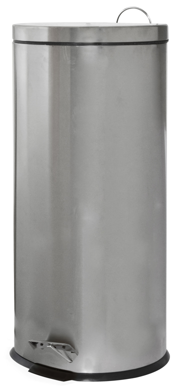 ESTIA Κάδος πεντάλ classic ινοξ ματ 30lt 01-1759	                                                            