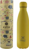Estia Thermos Travel Flask 500ml ''Save the Aegean'' Burnt Yellow 01-9007-CC