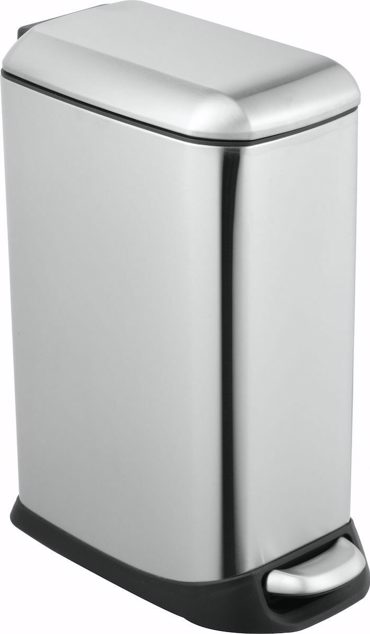 ESTIA Χαρτοδοχείο Slim Inox Ματ 20lt 01-9137