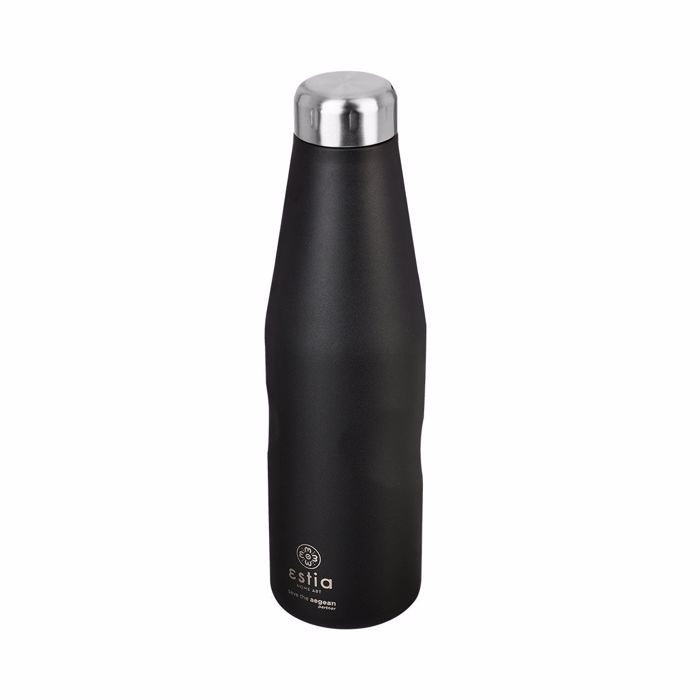 Estia Thermos Travel Flask 750ml ''Save the Aegean'' Midnight Black 01-9816