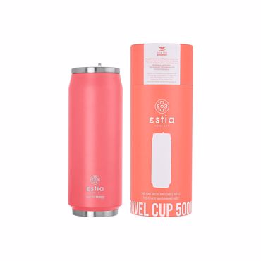 Estia Θερμός Travel Cup ''Save the Aegean'' 500ml Fusion Coral 01-9878