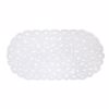 Estia Antiolisthitiko Baniou Eco Lefko Anakuklomeno PVC 68X35cm 02-11567
