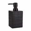 Estia Antlia Sapouniou TILES Keramiki Mavri 450ml 7.5x7.5x15cm 02-27698