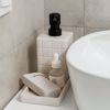 Estia Antlia Sapouniou TILES Keramiki Lefki 450ml 7.5x7.5x15cm 02-27728