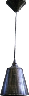 Heronia Fotistiko Orofis Plastiko FUN-01 Asimi E27 16X86cm 31-0018