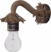 Heronia Aplika Toixou Plastiko/Sxoini UT-25AP ROPE Bronze E27 15X10cm 31-0579