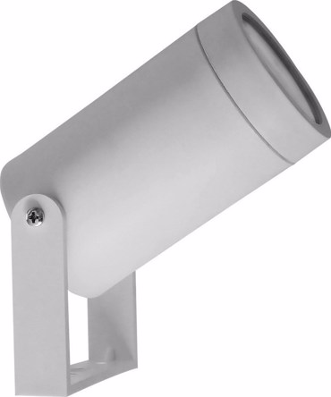 Heronia Σπότ Εξωτερικού Χώρου Πλαστικό C-06 Λευκό GU10 LED 6Χ6,8Χ15cm 15-0116