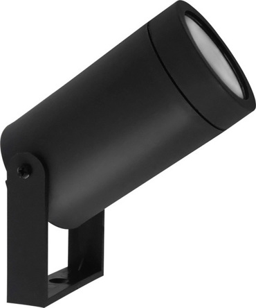 Heronia Σπότ Εξωτερικού Χώρου Πλαστικό C-06 Μαύρο GU10 LED 6Χ6,8Χ15cm 15-0113