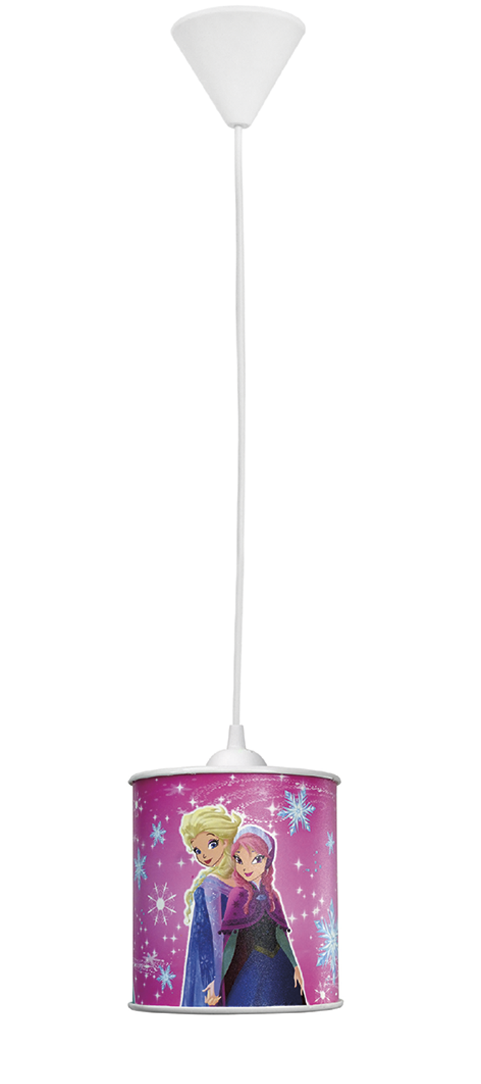 Heronia KID/1L PENDEL GIRL -A- Kremasto Fotistiko Orofis Plastiko Monofoto E27 F15x80cm 36-0011