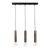 Heronia S-42RAGA Kremasto Fotistiko Orofis Rag Trifoti Metalliki Bronze E27 54x80cm 34-0201