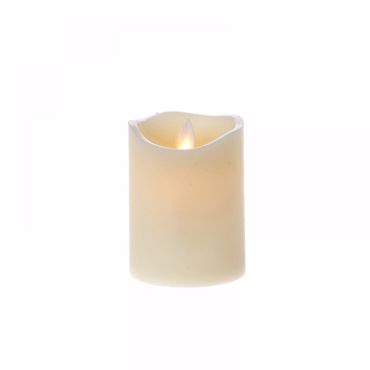 Iliadis Κρεμ Κερί LED Μπαταρίας Φ7.5x10cm 58160