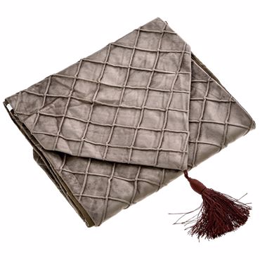 Iliadis Panep Βελούδινο Καφέ με Φούντες 32X200εκ 69398