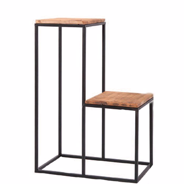 Iliadis Metalliki Basi 40X20X59 Xulina Rafia 71377