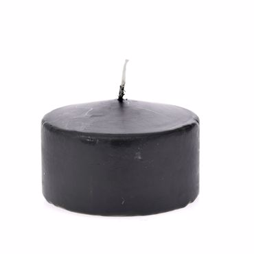 Iliadis Μαύρο Κερί Κύλινδρος Φ9x6cm 76394