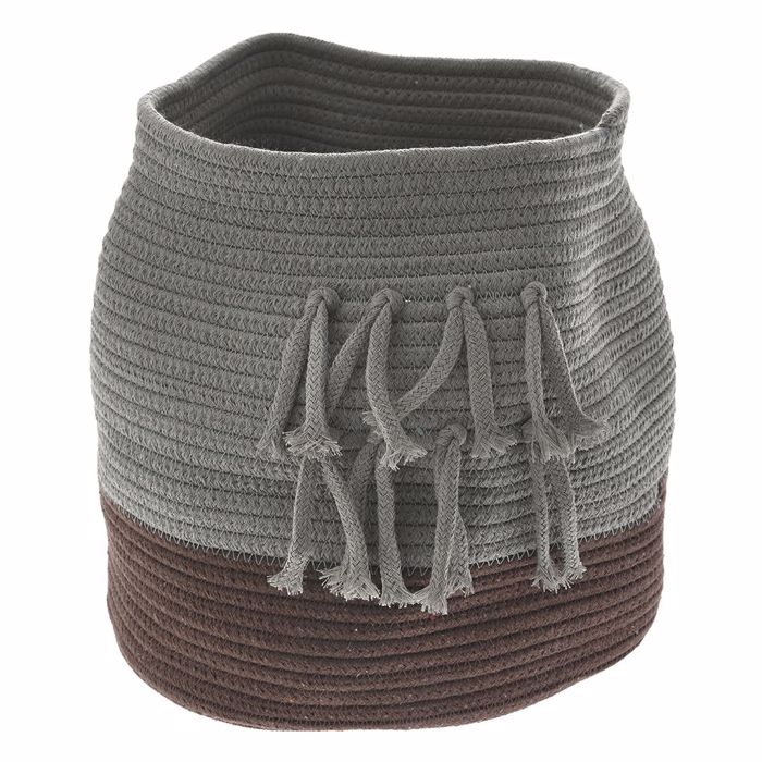 ILIADIS BAMBAKERO GRI/KAFE KALAThI F24x26cm 77004