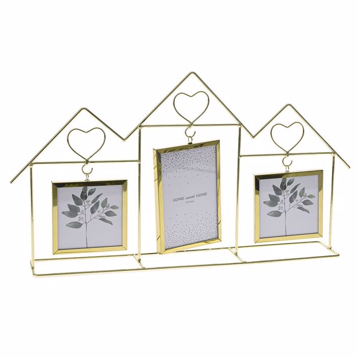 ILIADIS XRuSI METALLIKI POLuKORNIZA ME GALI 50x8x28cm 77282