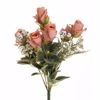 Iliadis Bouketo me 9 Triantafulla se Apoxrosi Sapio Milo kai Gypsofili 45cm 82043