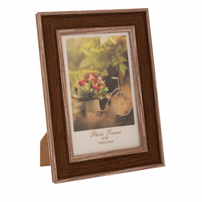 Iliadis Korniza Xulini Kafe 10x15cm 84513