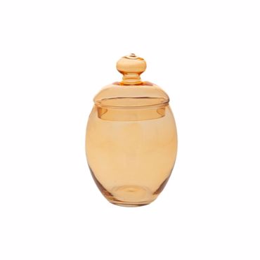 Iliadis Φοντανιέρα Γυάλινη Μελί Φ14.5x24cm 84961