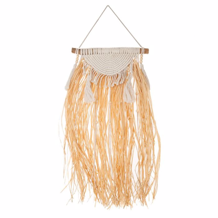 Iliadis Boho Makrame Diakosmitiko Toixou me Raffia 30x60/80cm 85657