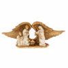 Iliadis Fatni Resin Xrusi me Figures se Sxima Fteron Angelou 27.5x7x10.5cm 86674