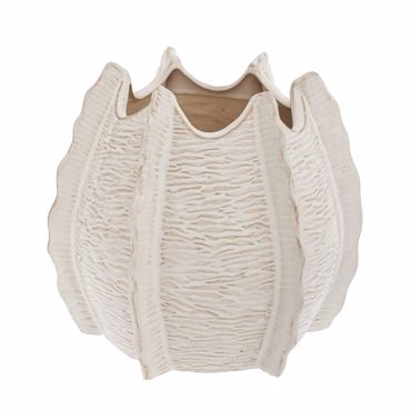 Iliadis Βάζο Κεραμικό Μπεζ Φ23x20cm 88081