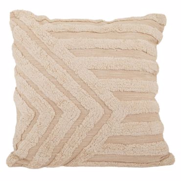 Iliadis Μαξιλάρι Υφασμάτινο Ανάγλυφο Λευκό 50x50cm 88914