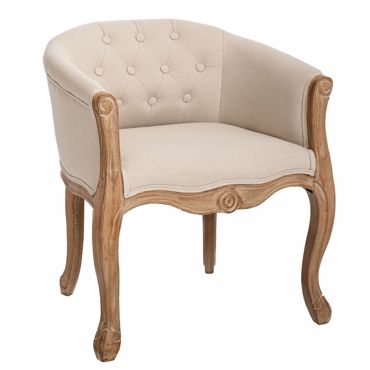 Iliadis Πολυθρόνα Βελούδινη Γκρι 61x61x71cm 89087