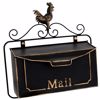 Iliadis Gammatokibotio Toixou Metalliko Mavro 33x33x13cm 89146