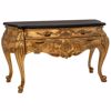 Iliadis Konsola Xrusi MDF me Mavri Epifaneia 148x65x83cm 89185