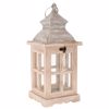 Iliadis Fanari Xulino Kafe me Ggri Metalliki Orofi 15x15x36cm 89551