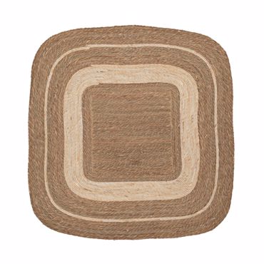 Iliadis Κεντητό Χαλί Τετράγωνο Φυσικό 100x100cm 90150