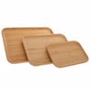 Iliadis Set ton 3 Diskos Serbirismatos Bamboo Parallilogammos 40x30cm 90240