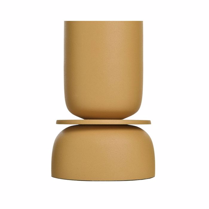 Inart Bazo Alouminiou Moustardi F12.5x25cm 3-70-282-0028