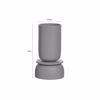 Inart Bazo Alouminiou Moustardi F12.5x25cm 3-70-282-0028