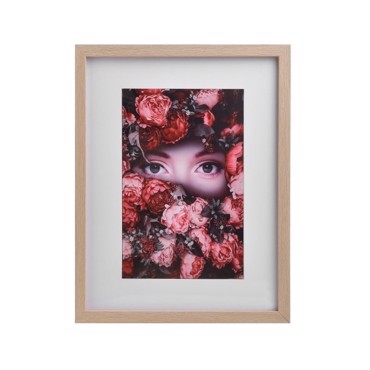 Inart Πίνακας Γυναικεία Φιγούρα Εκτύπωση σε Καμβά 35Χ45X2 3-90-610-0201