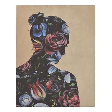 Inart Πίνακας Καμβάς Γυναικεία Φιγούρα 70Χ3X90εκ 3-90-859-0169