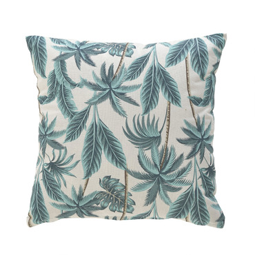 Click Μαξιλάρι Δέντρα Βαμβακερό Γαλαζοπράσινο/Λευκό 40x40cm 6-40-879-0001