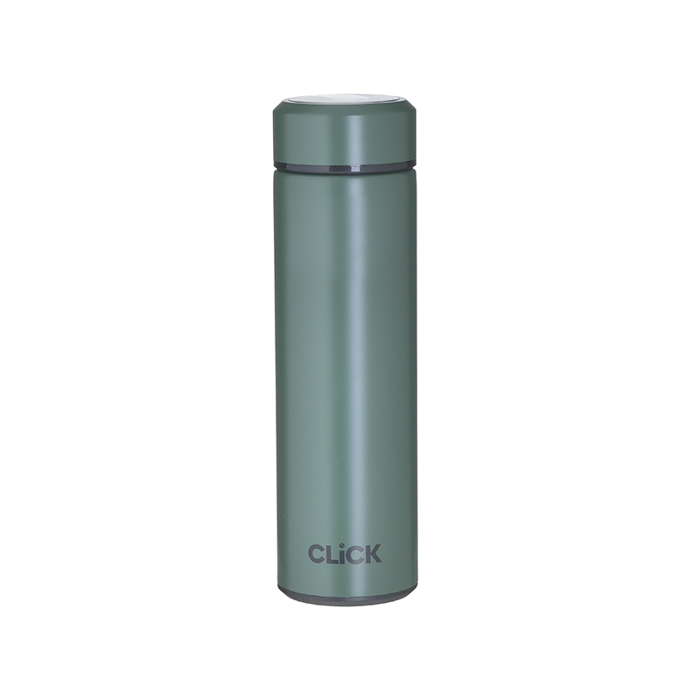 Click Thermos Metallikos se Skouro Prasino 450ml F7x23cm 6-60-624-0005